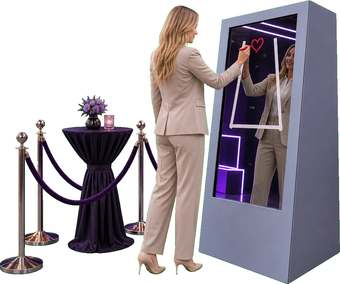 Drawing Booth for corporate events – Naks