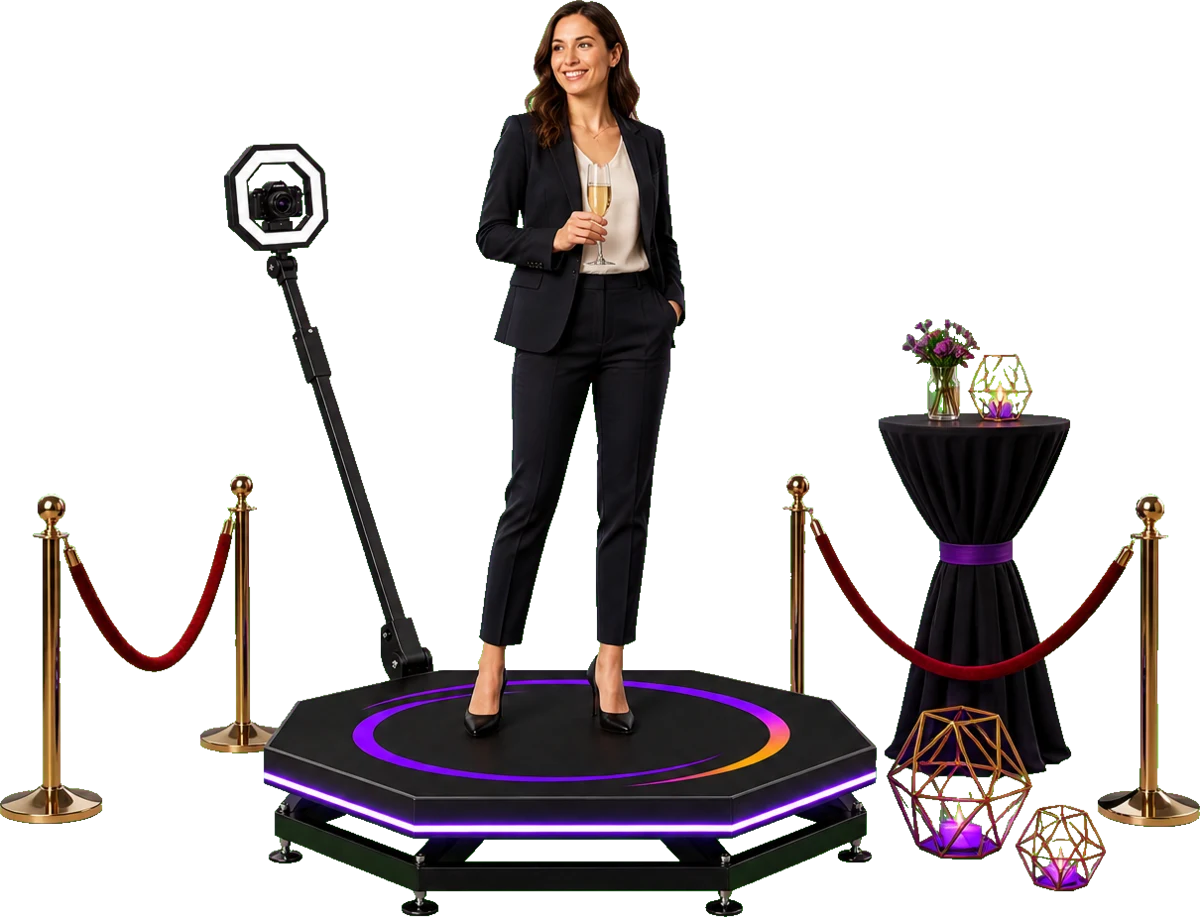 360 Video Booth for corporate events – Naks