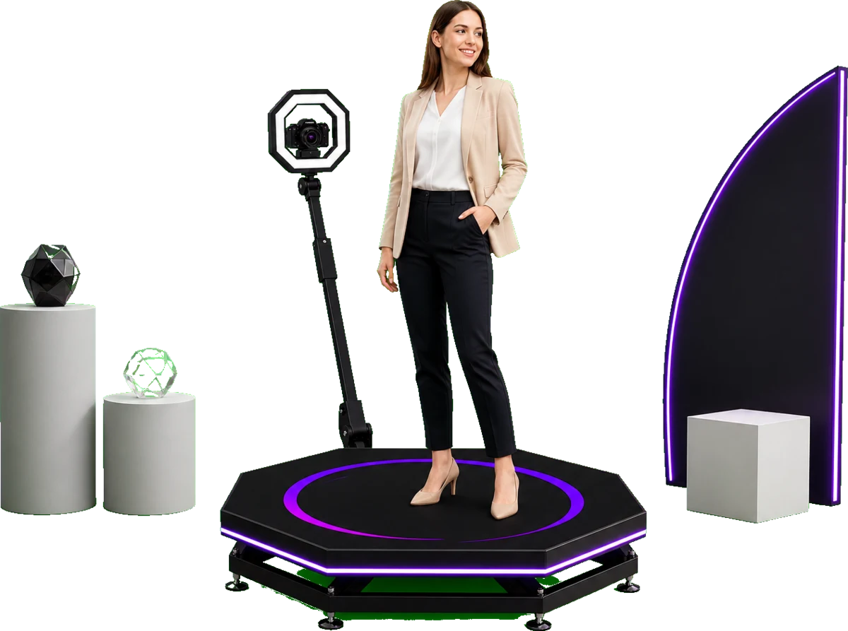 360 Video Booth for exhibitions – Naks
