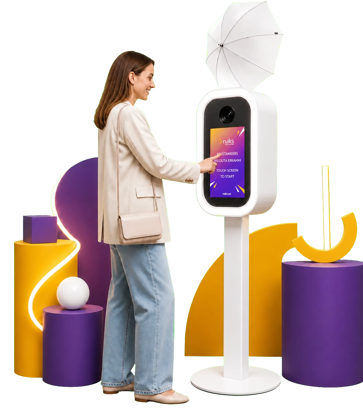 Photobooth for marketing events – Naks