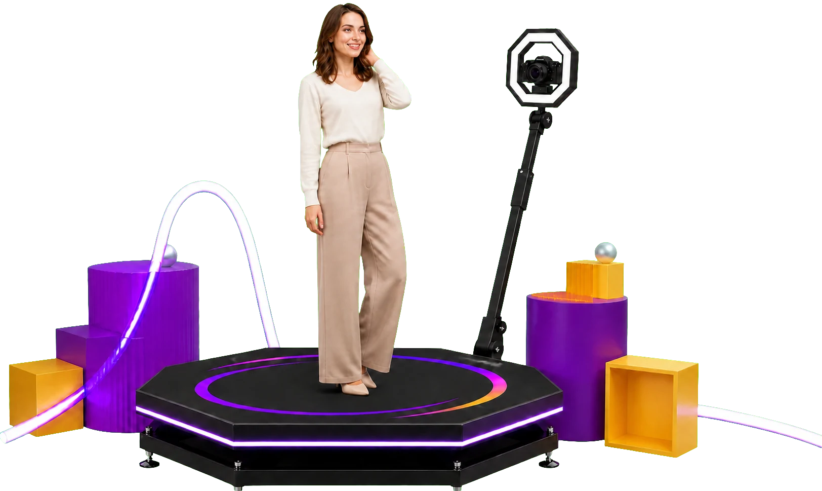 360 Video Booth for marketing events – Naks